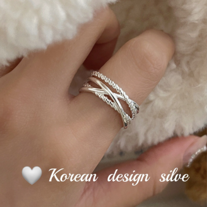 Multi-layer Fried Dough Twists Ring