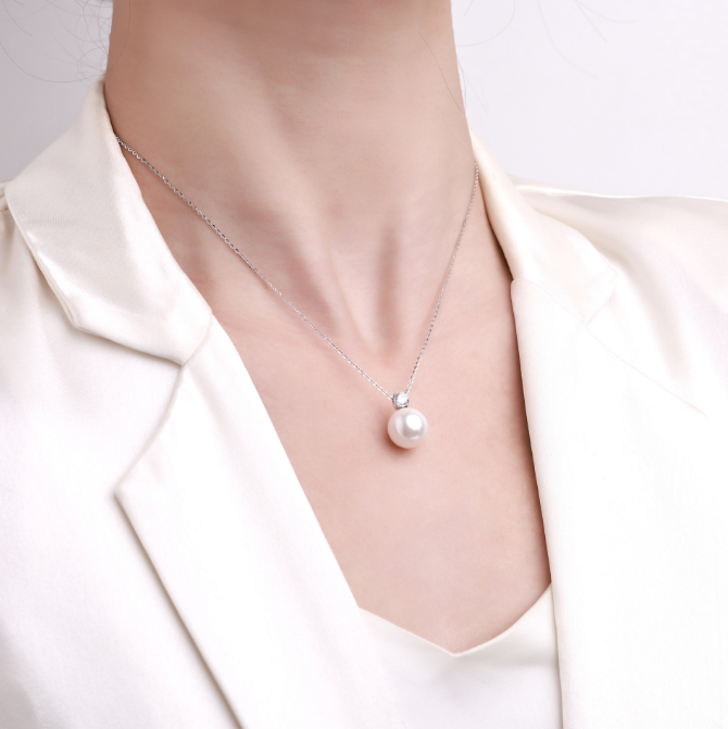 S925 Pearl Necklace - Image 2