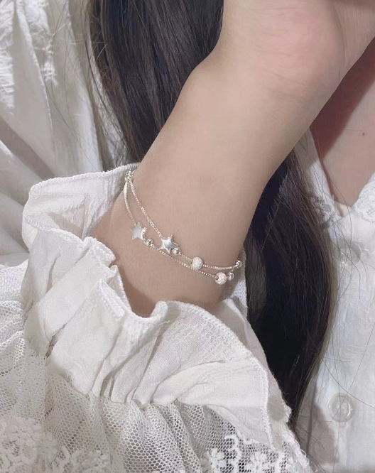 S925 star shaped bracelet - Image 2